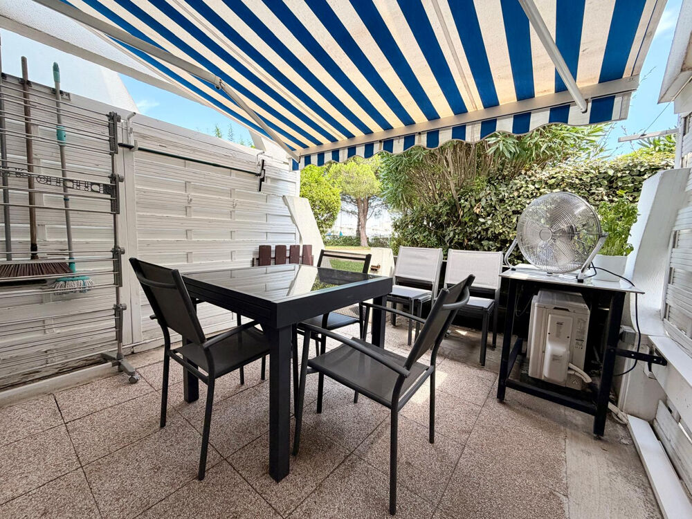 Appartement studio cabine de 29m2 en rez-de-jardin avec vue dégagée sur le port - PORT CAMARGUE PLAGE SUD