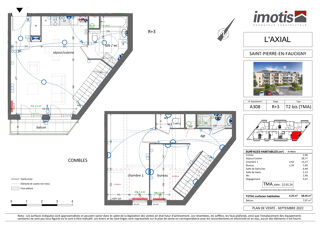  Appartement  vendre 3 pices 68 m