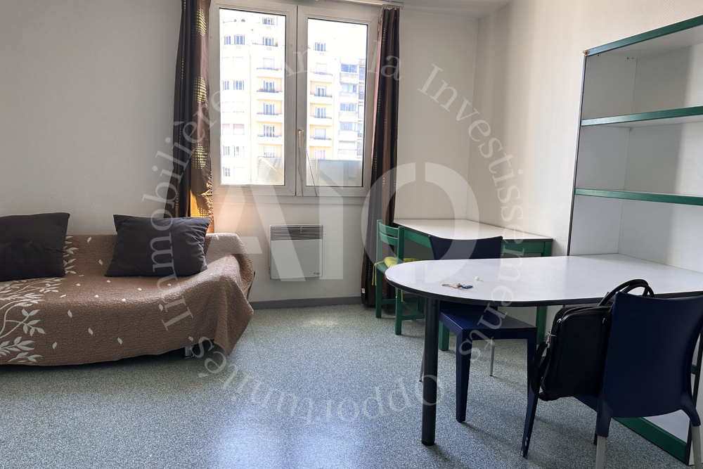Vente Appartement Appartement T2 de 29m2 meublé Blvd des Tchécoslovaques Lyon 7 Lyon 7