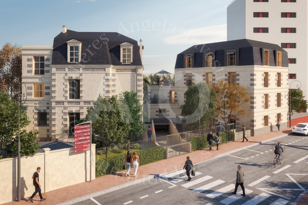 Appartement T5 de 92,14m2 situé Boulevard du couchant à Nanterre