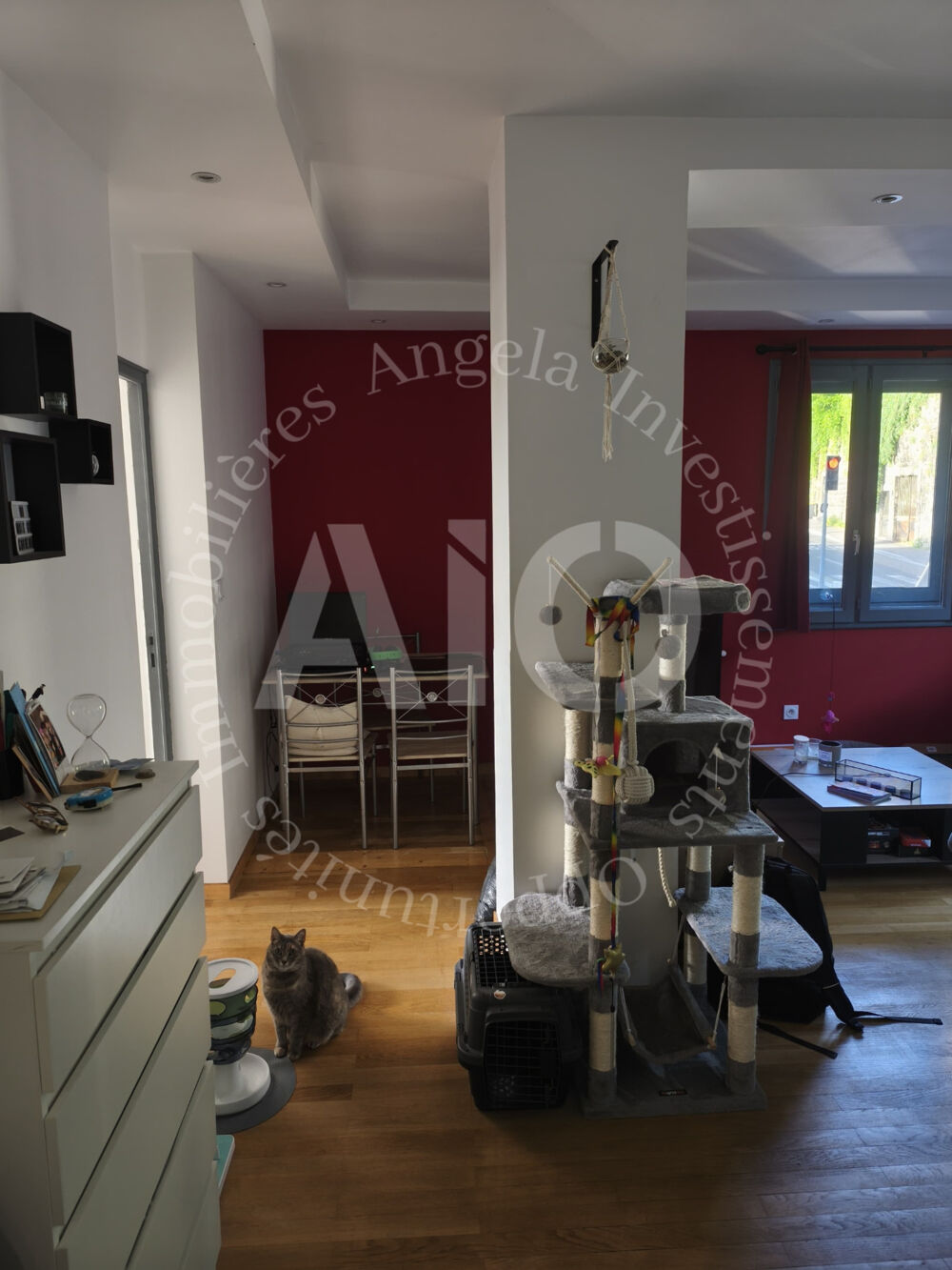 Appartement T3 Montée de Choulans à Lyon 5 avec balcon, cave 68 m2 1er étage.