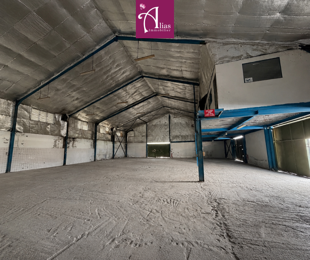   À louer - Dépôt de 700 m2 avec mezzanine   Petit-Pérou, Les Abymes 