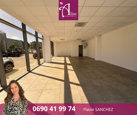 &Agrave; louer - Local commercial 80m2 - RDC - Colin - Petit-Bourg 2252 97170 Petit bourg