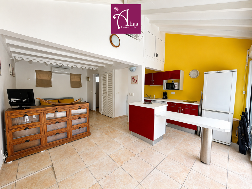 Vente Appartement À VENDRE - Studio 29m2 avec grande terrasse au cœur de Saint-François   Tout à pied ! St francois