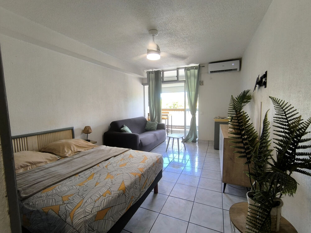 Location Appartement Studio meublé Résidence sécurisée avec piscine Bas du Fort Le gosier
