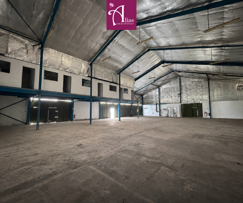   À louer - Dépôt de 700 m2 avec mezzanine   Petit-Pérou, Les Abymes 
