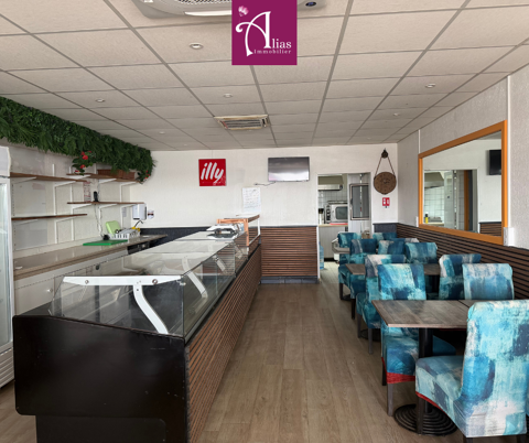   À louer - Local commercial pour restauration 75m2 - RDC - Visibilité - Jarry 