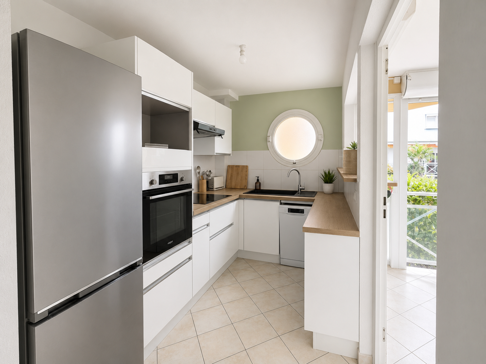 EXCLUSIVITÉ Coup de coeur à Moudong ! T3 rénové en rez-de-chaussée dans résidence sécurisée avec piscine à B