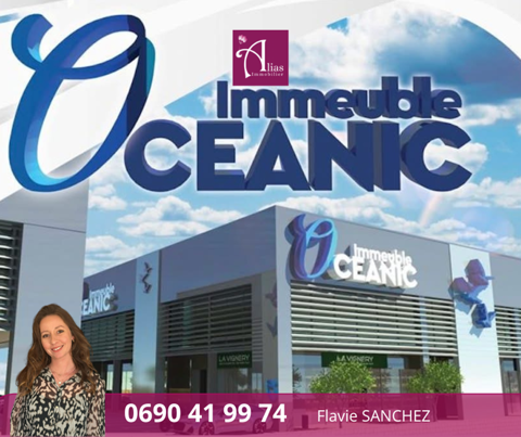 &Agrave; LOUER   Local neuf de 461 m2 RDC   Jarry 9404 97122 Baie mahault