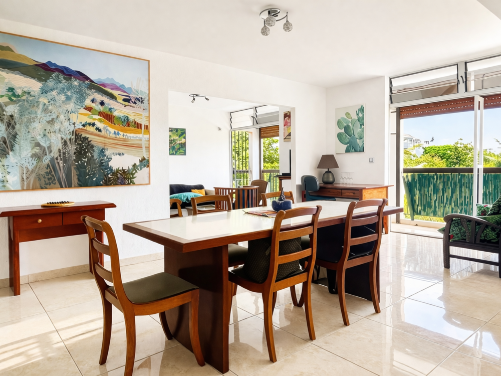 EXCLUSIVITÉ - À VENDRE SPACIEUX T3 DE 84 M2 À BAS-DU-FORT AU GOSIER