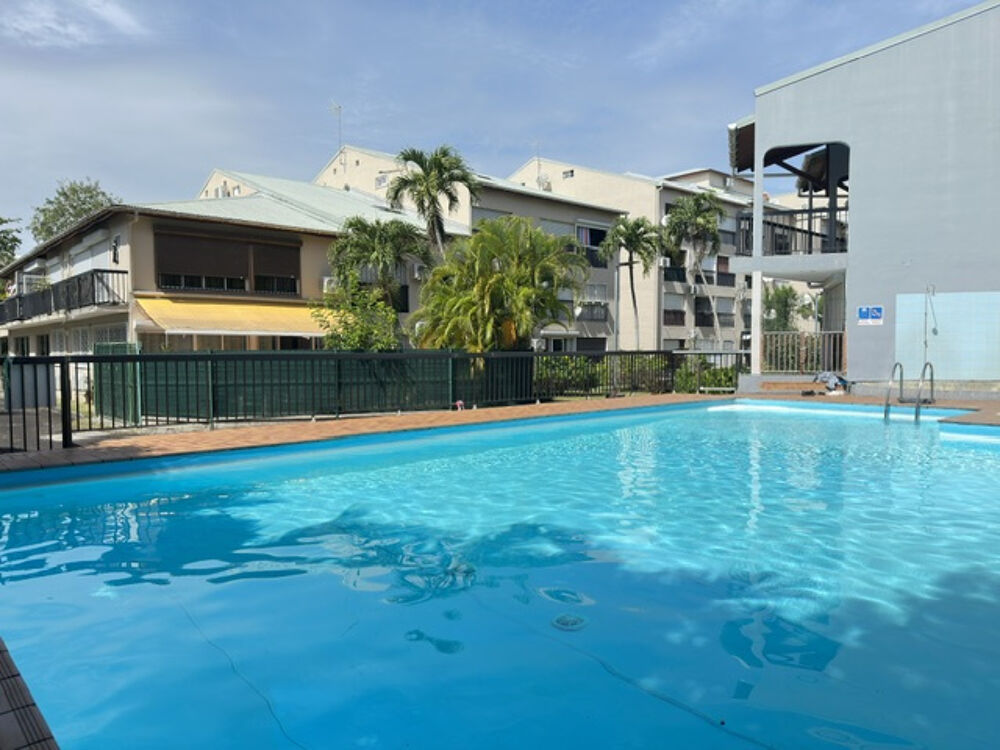 Studio rentable avec piscine et parking Bas-du-Fort, Le Gosier Rentabilité brute 7,32 %