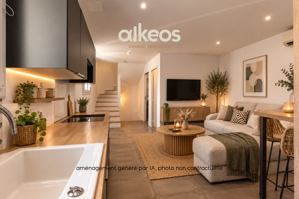 Vente Maison Maison de ville rénovée avec terrasse tropézienne et garage La crau