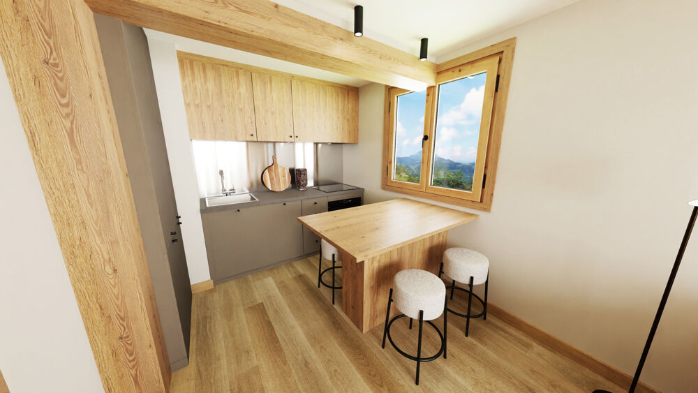 Vente Appartement T2 COMBLOUX - route du Feug Combloux
