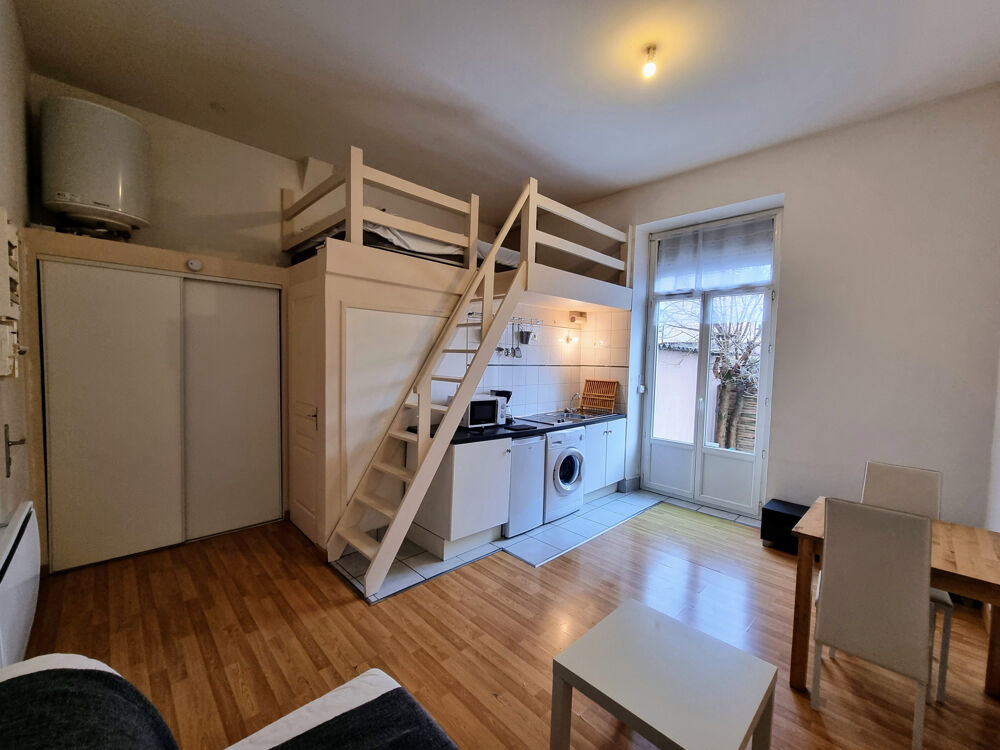 Studio meublé secteur alliés 20m2 avec terrasse