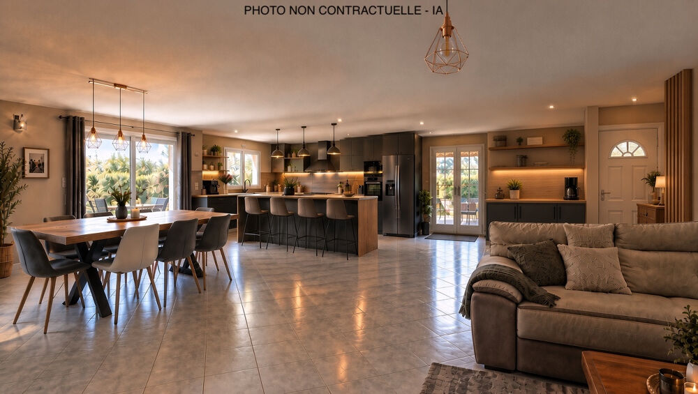 Vente Maison Maison individuelle - 4 chambres - piscine et vue dégagée Legny