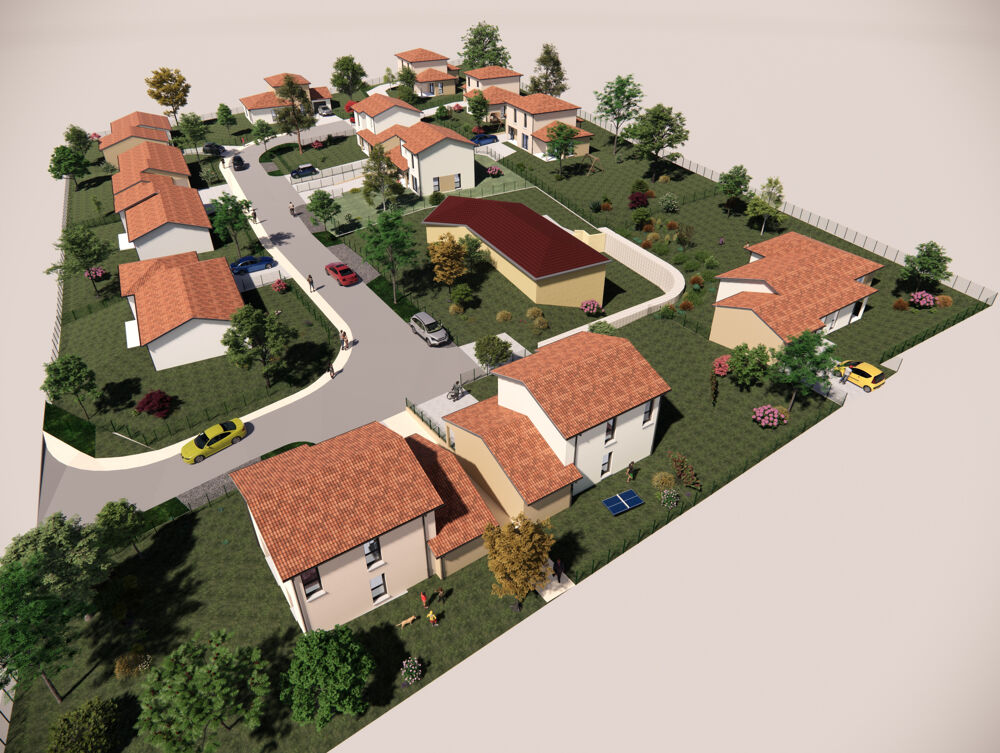 Maison neuve de 114m2 Lot 9 à Guereins