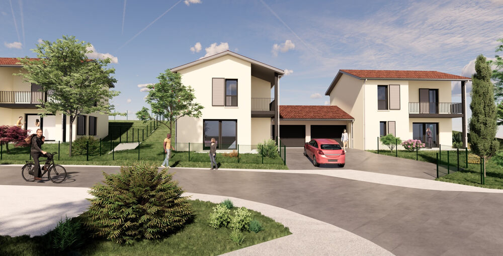 Vente Maison Maison neuve de 98.67m2 lot 1b en BRS ( bail réel solidaire)  à Saint Julien St julien