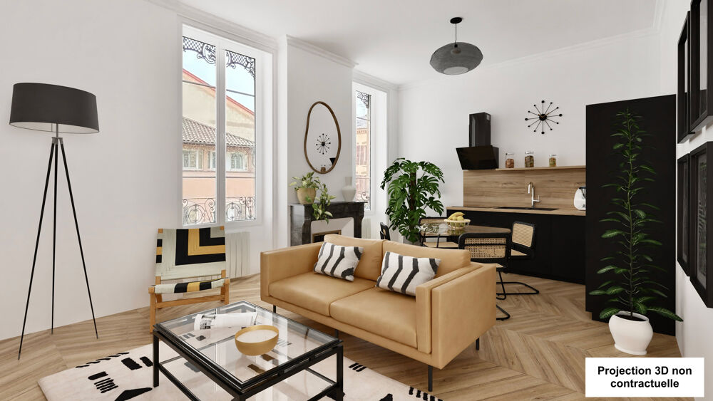 Superbe T3 de 72 m2 en hyper centre de Villefranche