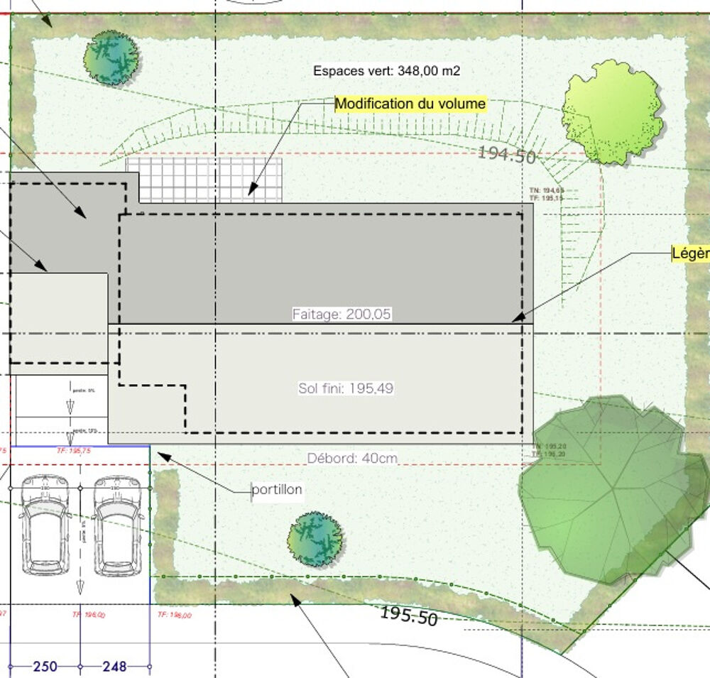Maison neuve de 92m2 Lot 3 à Guereins