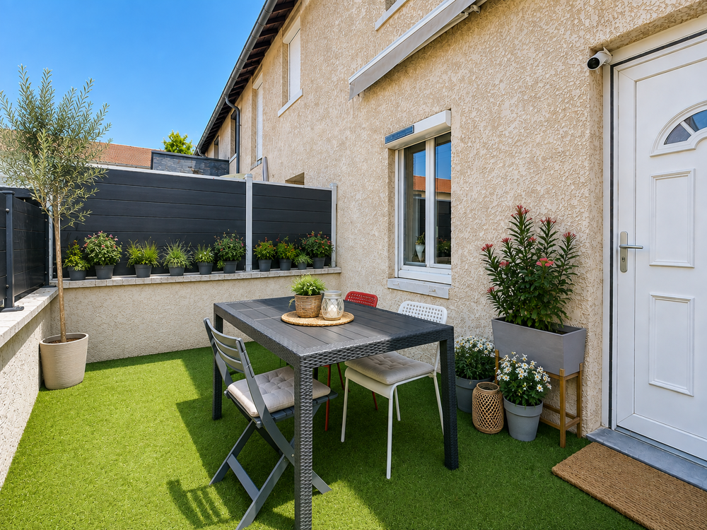 Maison de ville - 1 chambre + bureau - terrasse VILLEFRANCHE CENTRE