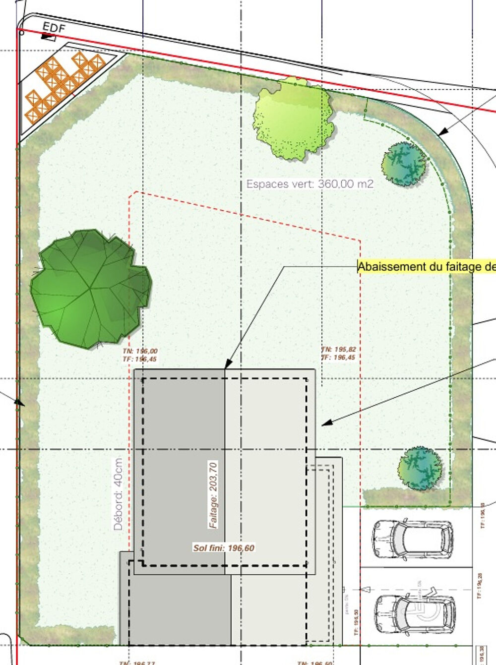 Maison neuve de 91m2 Lot 13 à Guereins