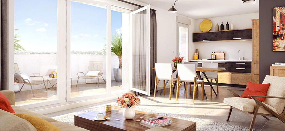 Annecy_ Avenue des Hirondelles _4P de 87.9m2 donnant sur deux balcons 13 et 12m2