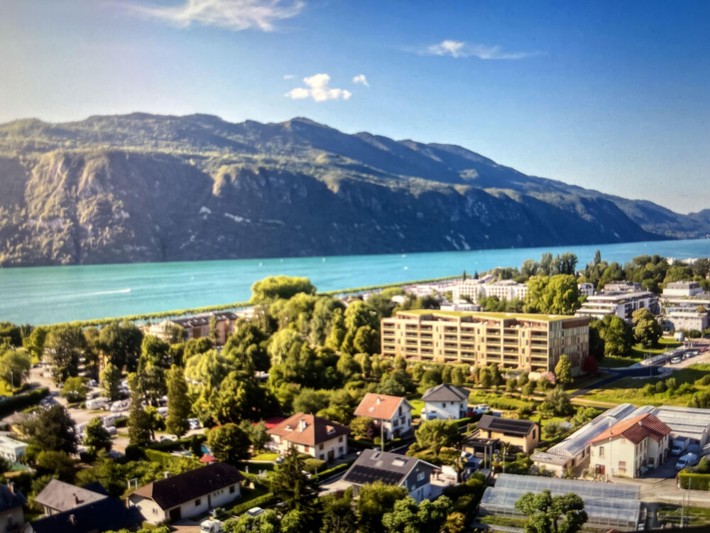 AIX LES BAINS T4 DE 95m2 donnant sur terrasse de 60m2 à 100m du lac