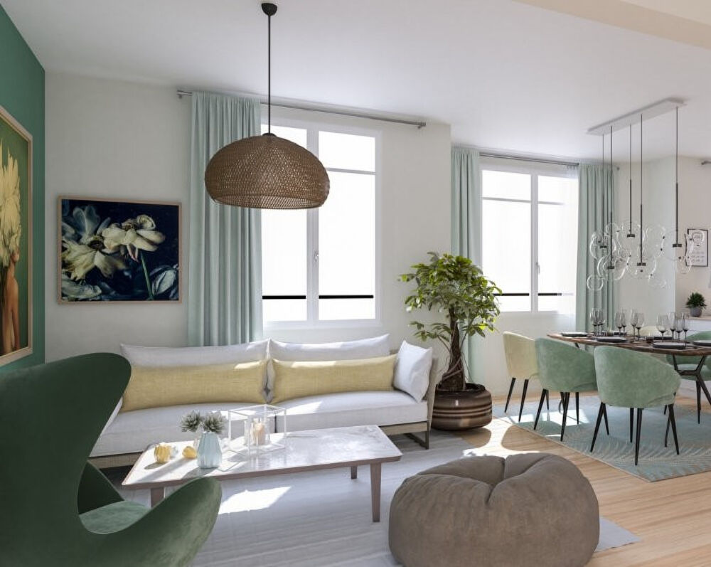 ST PAUL DE VARCES T4 DE 80M2 DONNANT SUR TERRASSE DE 14M2