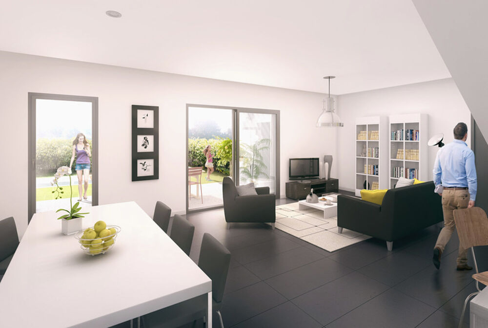 VILLE LA GRAND T4 DE 91m2 donnant sur terrasse de 15m2