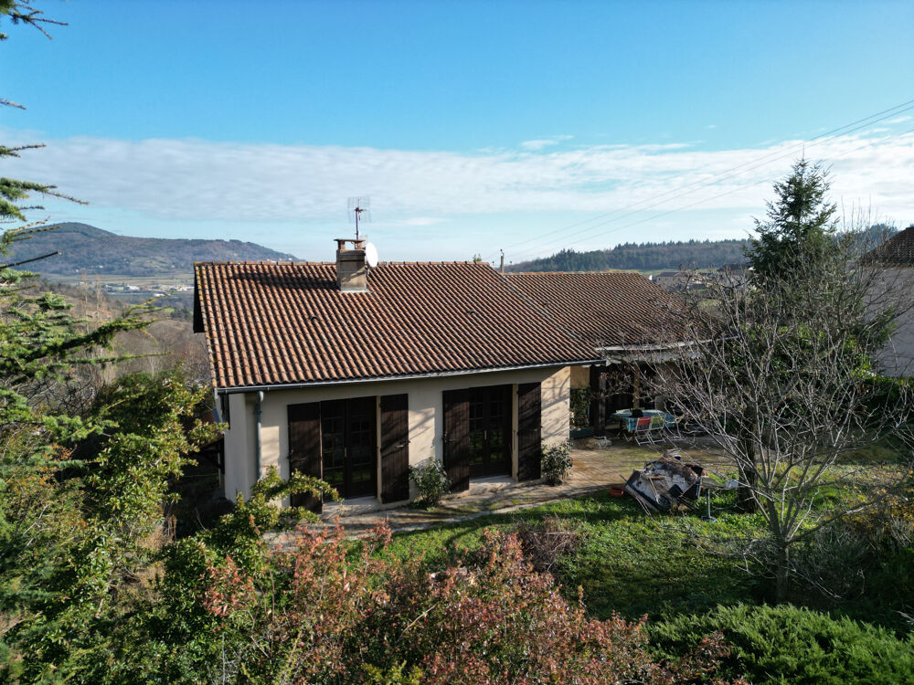 Maison de plain-pied avec sous-sol complet à Boulieu-lès-Annonay