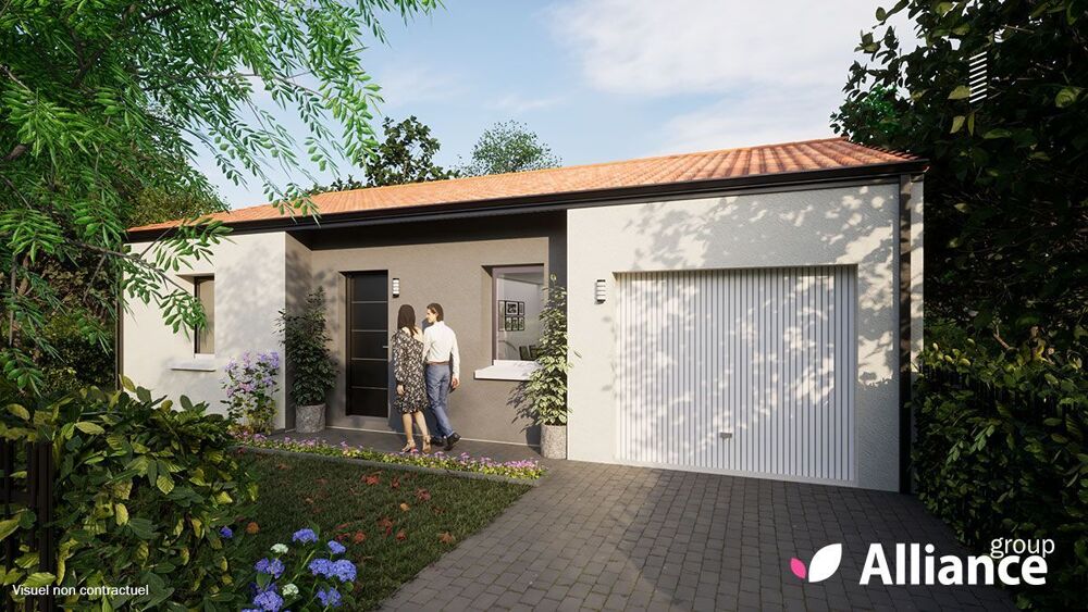 Vente Maison Projet de construction d'une maison neuve de 71.3 m avec terrain  LANDERONDE (85) Landeronde