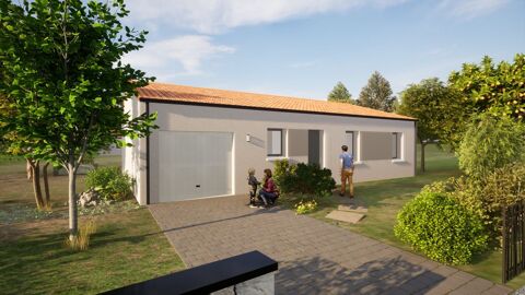 Projet de construction d'une maison neuve de 87.87 m² avec terrain à LUCON (85) 206825 Luon (85400)