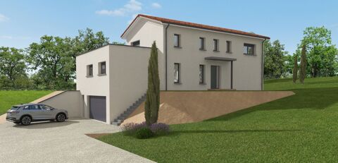 Projet de construction d'une maison 147 m² avec terrain à VILLAUDRIC (31) au prix de 443069. 443069 Villaudric (31620)