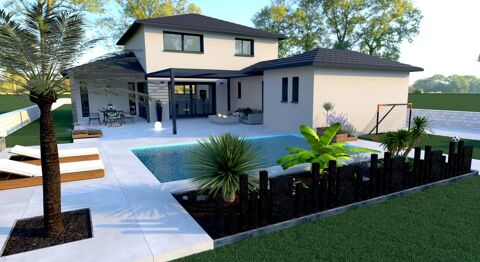   Maison 135 m� avec terrain � SAINT-LAURENT-DE-MURE (69) Maison - 5 pi�ce(s) - 135 m�