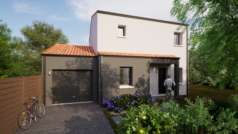 Projet de construction d'une maison neuve de 107.07 m² avec terrain à FRESNAY-EN-RETZ (44) 271000 Fresnay-en-Retz (44580)