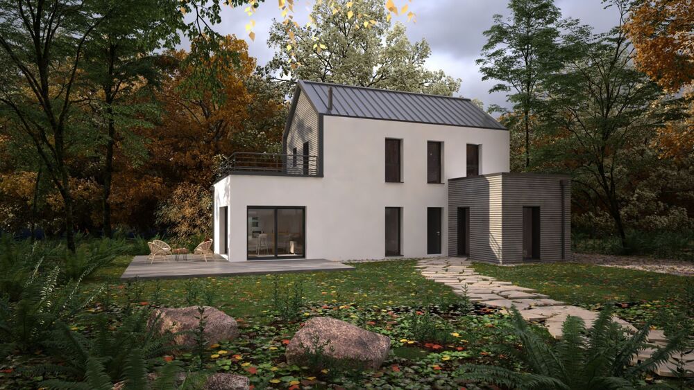 Vente Maison Projet de construction d'une maison bois de 120 m avec terrain  LA CHAPELLE-SUR-ERDRE (44) La chapelle-sur-erdre