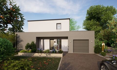 Projet de construction d'une maison neuve de 157.34 m² avec terrain à FRESNAY-EN-RETZ (44) 361500 Fresnay-en-Retz (44580)