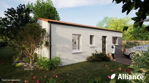 Projet de construction d'une maison neuve de 67.6 m² avec terrain à LA VARENNE (49) 192000 La Varenne (49270)