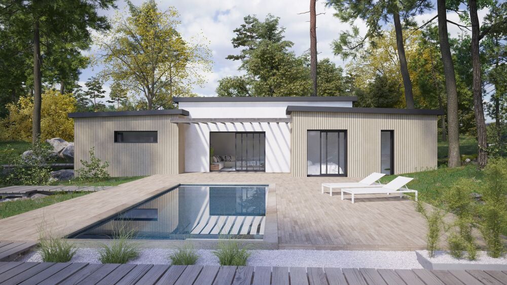 Vente Maison Projet de construction d'une maison bois de 130 m avec terrain  BESNE (44) Besne