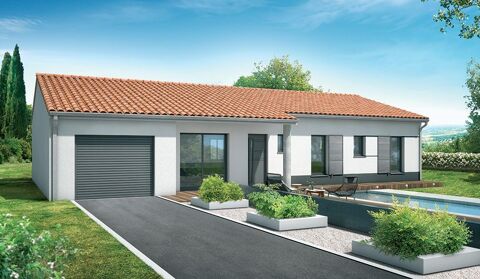 Projet de construction d'une maison 88.53 m² avec terrain à SAIX (81) au prix de 175544. 175544 Sax (81710)