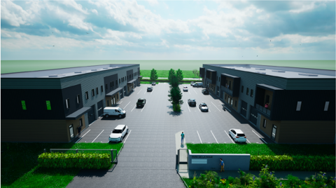 DATA IMMO vous présente à Longperrier, 1267 m² d'acti... 12142 77230 Longperrier