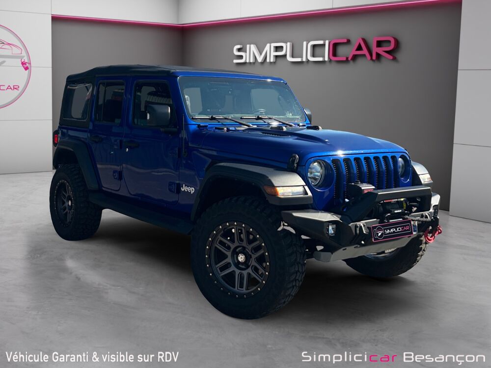 Wrangler Unlimited2.0l T 272ch 4x4 BVA8 Sport 2020 occasion 25410 Saint-Vit