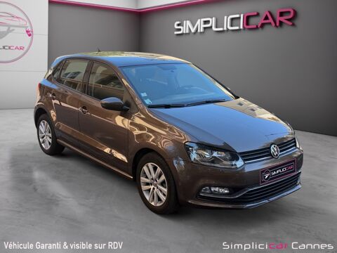 Volkswagen Polo V (2) 1.2 TSI 90 BLUEMOTION TECHNOLOGY CONFORTLINE 5P 2014 occasion Cannes 06400