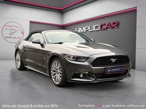 Ford Mustang VI CABRIOLET 2.3 ECOBOOST BV6 CONVERTIBLE 2017 occasion Les Sables-d'Olonne 85340