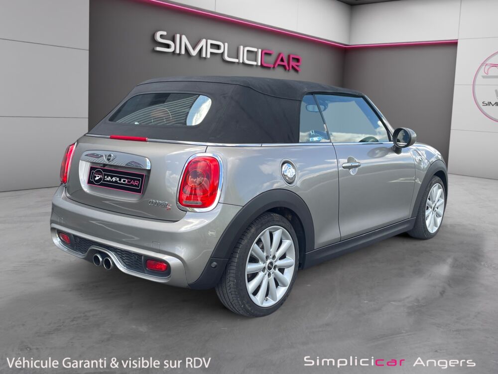 Cooper COOPER S 192 CABRIO JCW BA 2016 occasion 49070 Beaucouz&eacute;