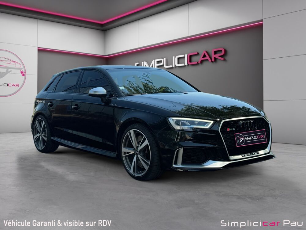 RS3 II (2) SPORTBACK 2.5 TFSI 400 QUATTRO S TRONIC 2018 occasion 64121 Serres-Castet