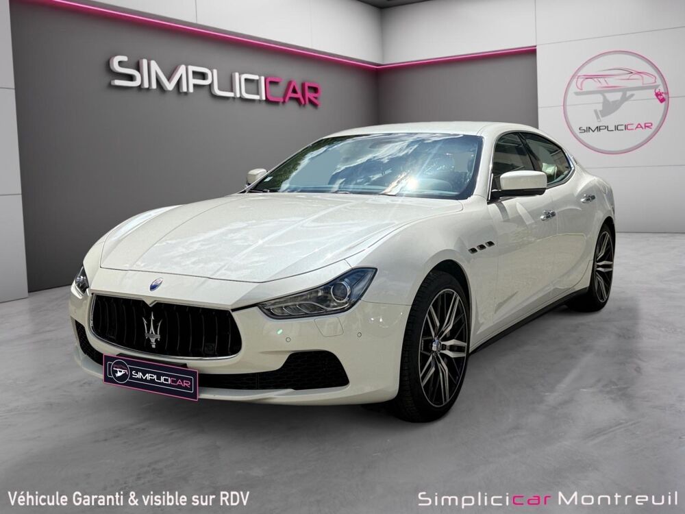 Ghibli 3.0 V6 410 S Q4 2015 occasion 93100 Montreuil