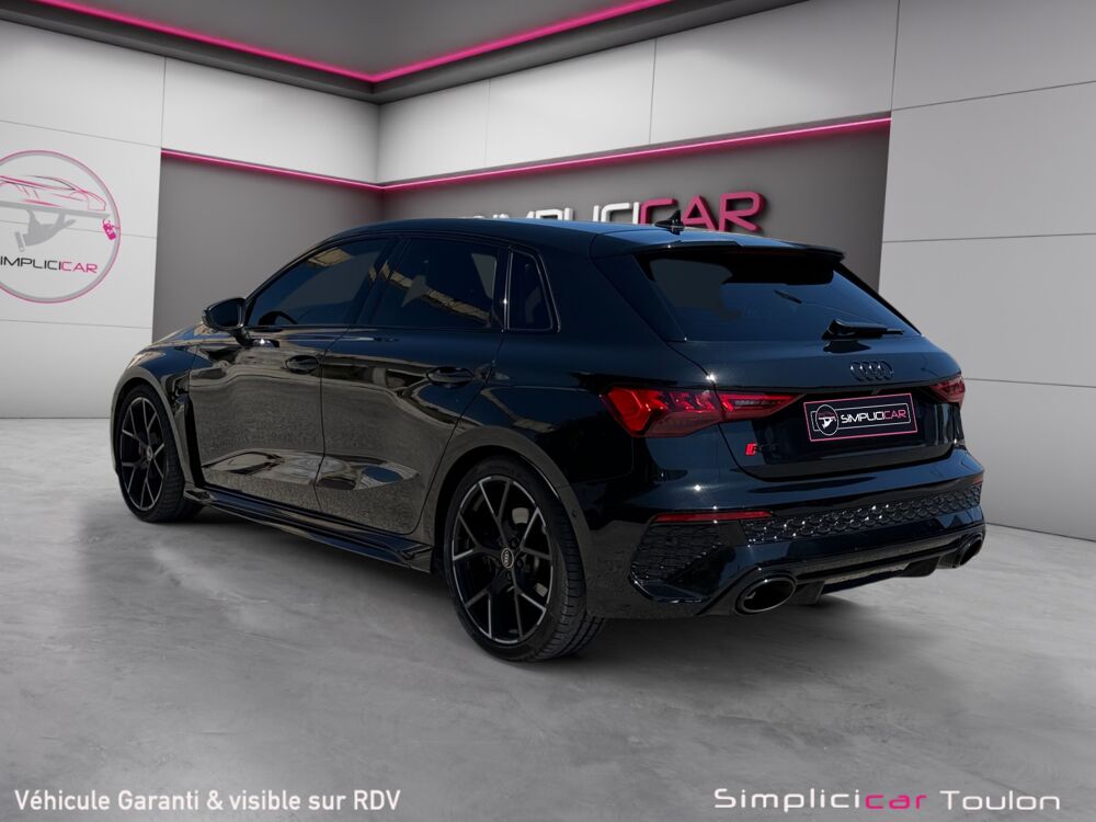 RS3 SPORTBACK 2.5 TFSI 400 QUATTRO S TRONIC 2022 occasion 83210 La Farl&egrave;de