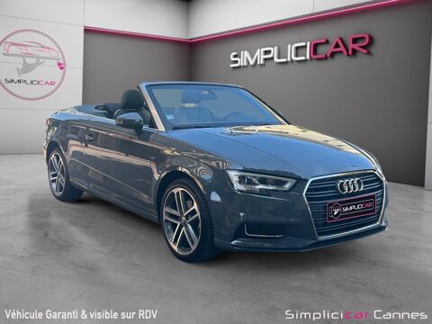 Audi A3 III (2) CABRIOLET 35 TFSI 150 S TRONIC DESIGN LUXE 2020 occasion Cannes 06400