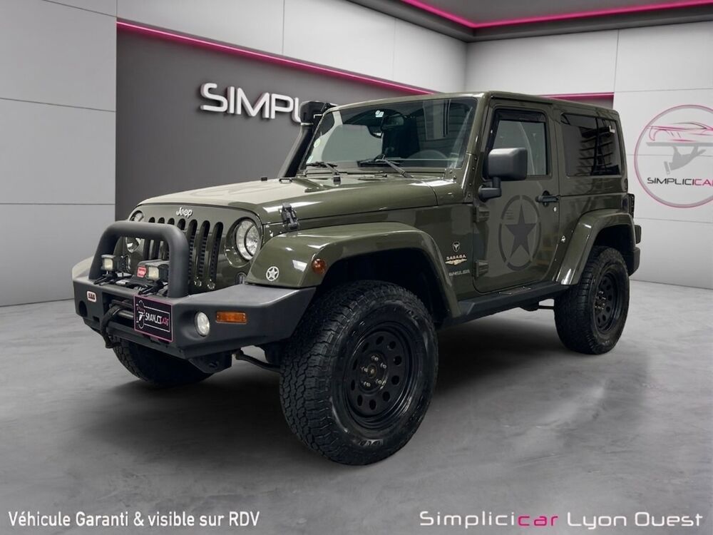 Wrangler 2.8 CRD 200 SAHARA 2015 occasion 69530 Brignais